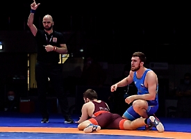 Первенство России по спортивной борьбе (дисциплина: греко-римская борьба) среди юниоров до 21 года, г. Самара, 03-06 марта 2022 года _348
