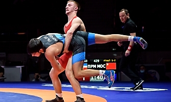 Первенство России по спортивной борьбе (дисциплина: греко-римская борьба) среди юниоров до 21 года, г. Самара, 03-06 марта 2022 года _349
