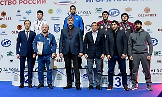 Первенство России по спортивной борьбе (дисциплина: греко-римская борьба) среди юниоров до 21 года, г. Самара, 03-06 марта 2022 года _357