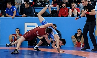 Первенство Сибирского Федерального округа по греко-римской борьбе среди юниоров до 24 лет, 26.03.2022_41