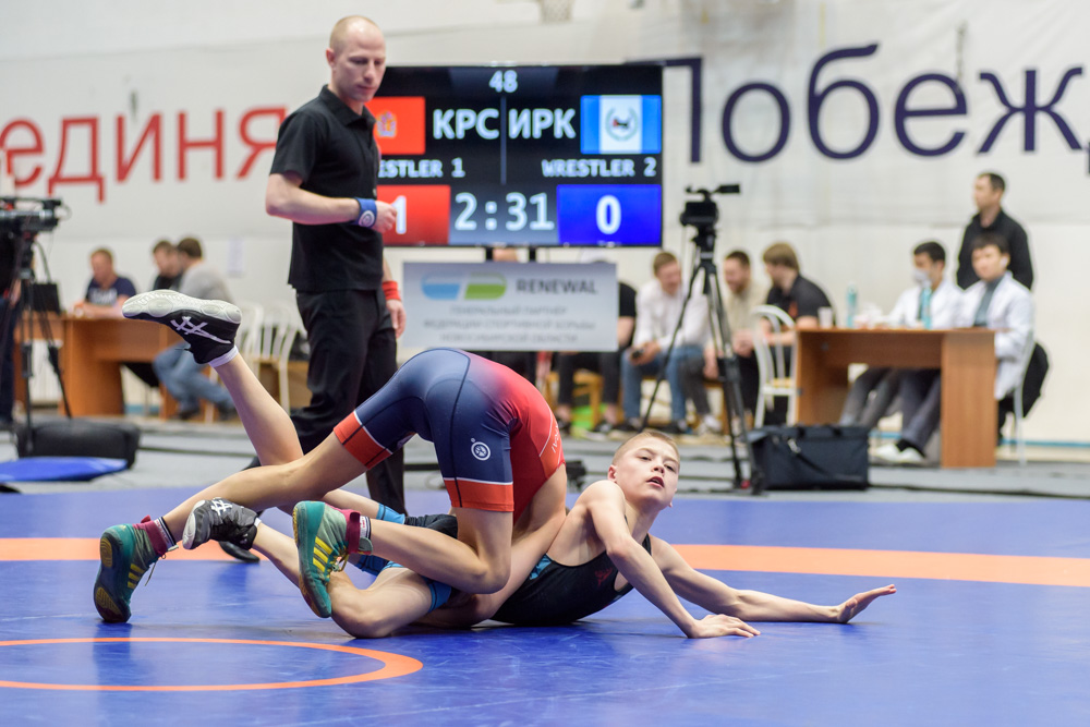 Первенство Сибирского федерального округа по греко-римской борьбе среди юношей до 16 лет, 9.04.2022_4