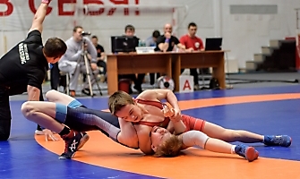 Первенство Сибирского федерального округа по греко-римской борьбе среди юношей до 16 лет, 9.04.2022_7