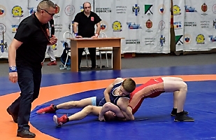 Первенство Сибирского федерального округа по греко-римской борьбе среди юношей до 16 лет, 9.04.2022_10