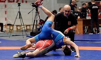 Первенство Сибирского федерального округа по греко-римской борьбе среди юношей до 16 лет, 9.04.2022_15