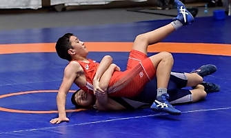 Первенство Сибирского федерального округа по греко-римской борьбе среди юношей до 16 лет, 9.04.2022_22