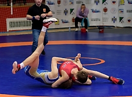 Первенство Сибирского федерального округа по греко-римской борьбе среди юношей до 16 лет, 9.04.2022_23