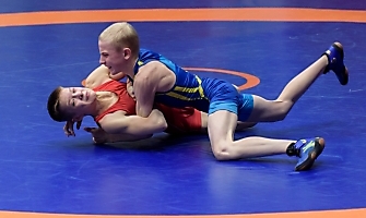 Первенство Сибирского федерального округа по греко-римской борьбе среди юношей до 16 лет, 9.04.2022_49