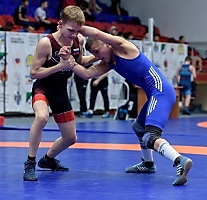 Первенство Сибирского федерального округа по греко-римской борьбе среди юношей до 16 лет, 9.04.2022_61