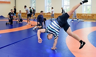 Союз Федераций спортивной борьбы Сибири проводит в Новосибирске учебно-тренировочные сборы сильнейших борцов Сибирского федерального округа (РЦСП сборных команд НСО, 14.08.2022)_1