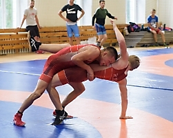 Союз Федераций спортивной борьбы Сибири проводит в Новосибирске учебно-тренировочные сборы сильнейших борцов Сибирского федерального округа (РЦСП сборных команд НСО, 14.08.2022)_10