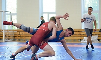 Союз Федераций спортивной борьбы Сибири проводит в Новосибирске учебно-тренировочные сборы сильнейших борцов Сибирского федерального округа (РЦСП сборных команд НСО, 14.08.2022)_12