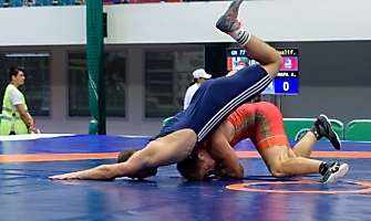 I Всероссийская спартакиада по летним видам спорта среди сильнейших спортсменов 2022 года по спортивной борьбе (дисциплина греко-римская борьба) среди мужчин, 20-27 августа 2022 г., Казань_5