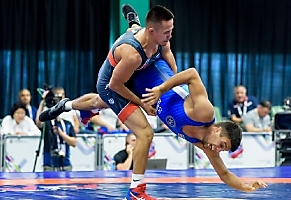 I Всероссийская спартакиада по летним видам спорта среди сильнейших спортсменов 2022 года по спортивной борьбе (дисциплина греко-римская борьба) среди мужчин, 20-27 августа 2022 г., Казань_18