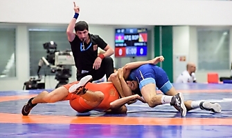 I Всероссийская спартакиада по летним видам спорта среди сильнейших спортсменов 2022 года по спортивной борьбе (дисциплина греко-римская борьба) среди мужчин, 20-27 августа 2022 г., Казань_37