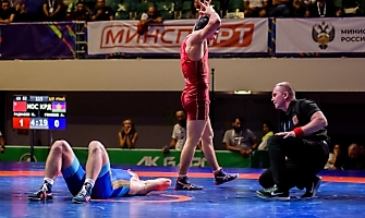 I Всероссийская спартакиада по летним видам спорта среди сильнейших спортсменов 2022 года по спортивной борьбе (дисциплина греко-римская борьба) среди мужчин, 20-27 августа 2022 г., Казань_140