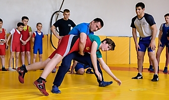 Тренировка Романа Власова в клубе 