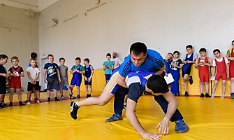 Тренировка Романа Власова в клубе 