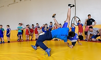 Тренировка Романа Власова в клубе 