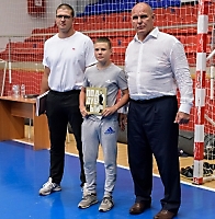 Александр Карелин встретился с участниками летних учебно-тренировочных сборов (Бердск, ЦСК 