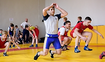 Тренировка Романа Власова в клубе 