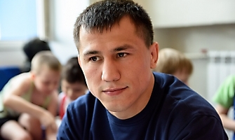 Тренировка Романа Власова в клубе 