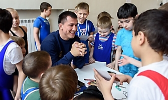 Тренировка Романа Власова в клубе 