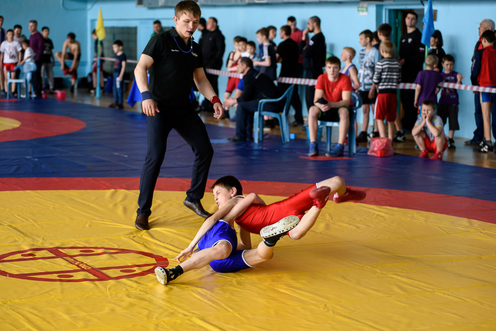 Первенство Юргинского гарнизона по греко-римской борьбе в честь 