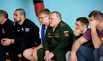 Первенство Юргинского гарнизона по греко-римской борьбе в честь 