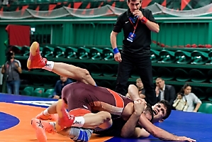 Международный турнир по греко-римской борьбе «Мемориал Аксёнова. Возрождение», 10-11 сентября (Новосибирск) _143