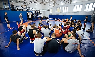 Мастер-класс Романа Власова в новосибирском «Динамо», 29.09.2022_53