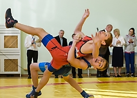 Открытие зала греко-римской борьбы в школе № 219 (Новосибирск), 25.10.2022_6