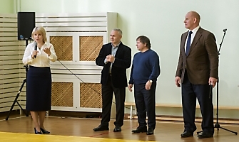 Открытие зала греко-римской борьбы в школе № 219 (Новосибирск), 25.10.2022_12