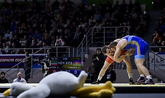 Чемпионат России по грека-римской борьбе - 2023_253