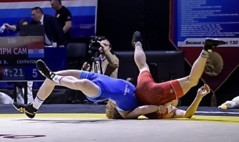 Чемпионат России по грека-римской борьбе - 2023_333