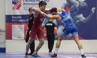 Первенство России по греко-римской борьбе среди юниоров до 21 года (Бердск, НСО), 8-12.03.2023_38