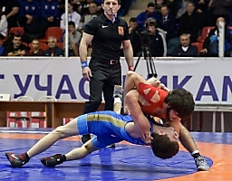 Первенство России по греко-римской борьбе среди юниоров до 21 года (Бердск, НСО), 8-12.03.2023_61