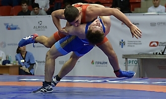 Первенство России по греко-римской борьбе среди юниоров до 21 года (Бердск, НСО), 8-12.03.2023_66