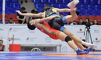 Первенство России по греко-римской борьбе среди юниоров до 21 года (Бердск, НСО), 8-12.03.2023_74