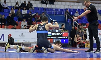 Первенство России по греко-римской борьбе среди юниоров до 21 года (Бердск, НСО), 8-12.03.2023_75