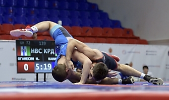 Первенство России по греко-римской борьбе среди юниоров до 21 года (Бердск, НСО), 8-12.03.2023_83