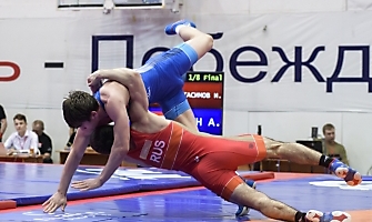 Первенство России по греко-римской борьбе среди юниоров до 21 года (Бердск, НСО), 8-12.03.2023_100