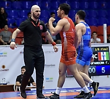 Первенство России по греко-римской борьбе среди юниоров до 21 года (Бердск, НСО), 8-12.03.2023_112