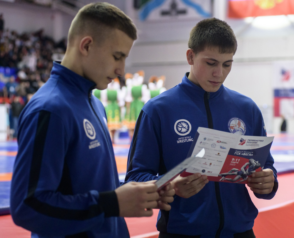 Первенство России по греко-римской борьбе среди юниоров до 21 года (Бердск, НСО), 8-12.03.2023_124