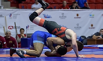 Первенство России по греко-римской борьбе среди юниоров до 21 года (Бердск, НСО), 8-12.03.2023_156