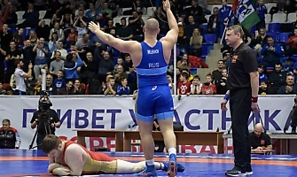 Первенство России по греко-римской борьбе среди юниоров до 21 года (Бердск, НСО), 8-12.03.2023_157