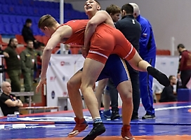 Первенство России по греко-римской борьбе среди юниоров до 21 года (Бердск, НСО), 8-12.03.2023_167