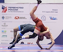 Первенство России по греко-римской борьбе среди юниоров до 21 года (Бердск, НСО), 8-12.03.2023_178