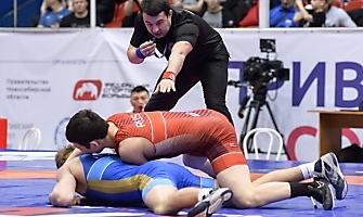 Первенство России по греко-римской борьбе среди юниоров до 21 года (Бердск, НСО), 8-12.03.2023_185