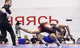 Первенство России по греко-римской борьбе среди юниоров до 21 года (Бердск, НСО), 8-12.03.2023_198