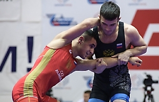 Первенство России по греко-римской борьбе среди юниоров до 21 года (Бердск, НСО), 8-12.03.2023_205